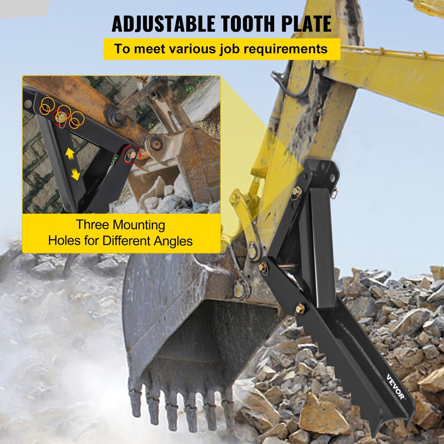 32 inch Backhoe Excavator Thumb — view 7