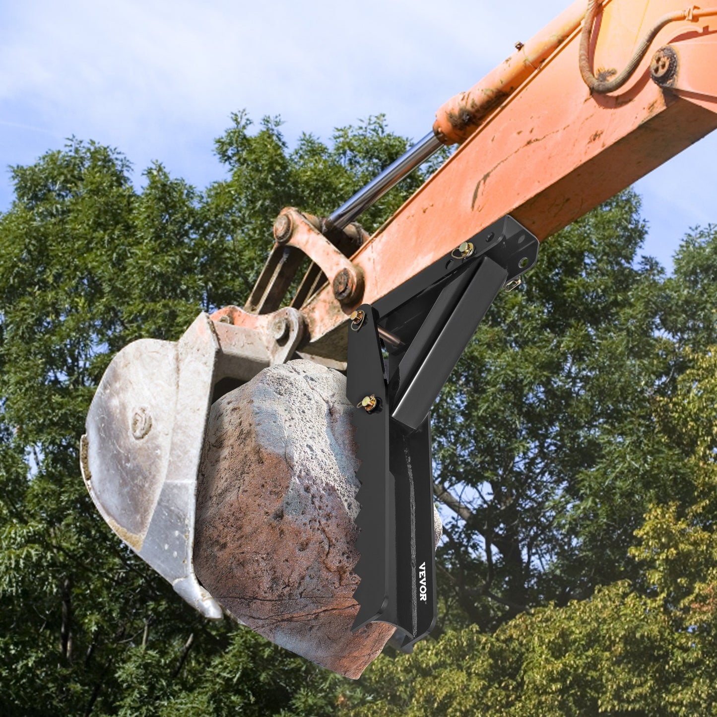 32 inch Backhoe Excavator Thumb — view 9