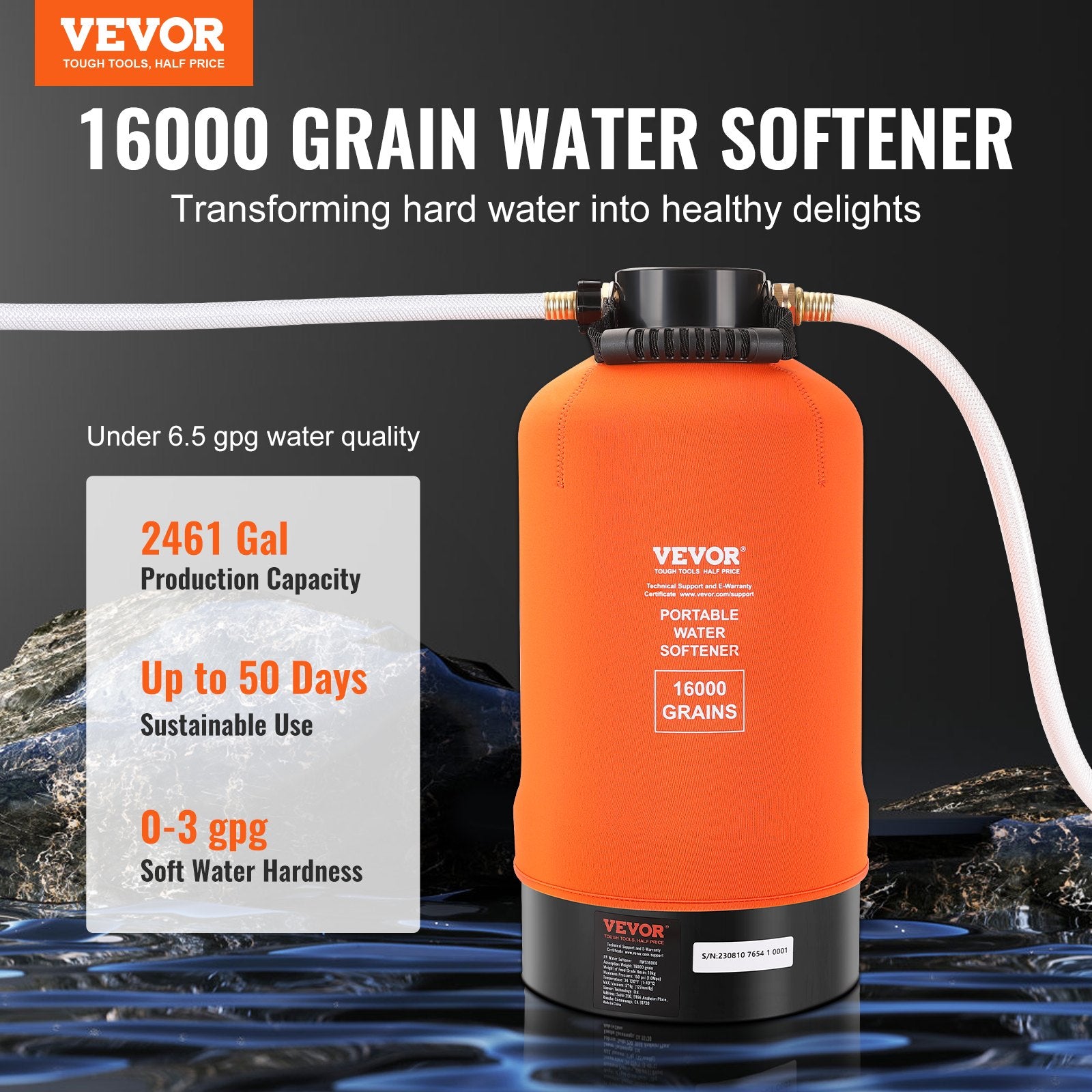 RV Water Softener, 16,000 Grain — view 3