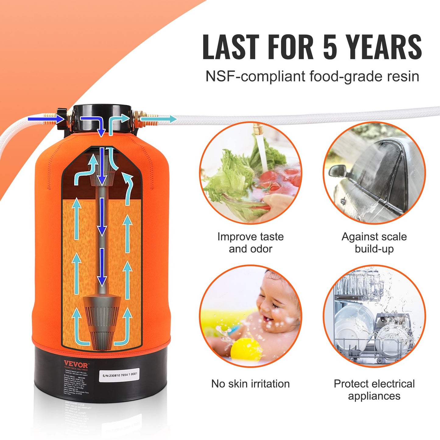 RV Water Softener, 16,000 Grain — view 4
