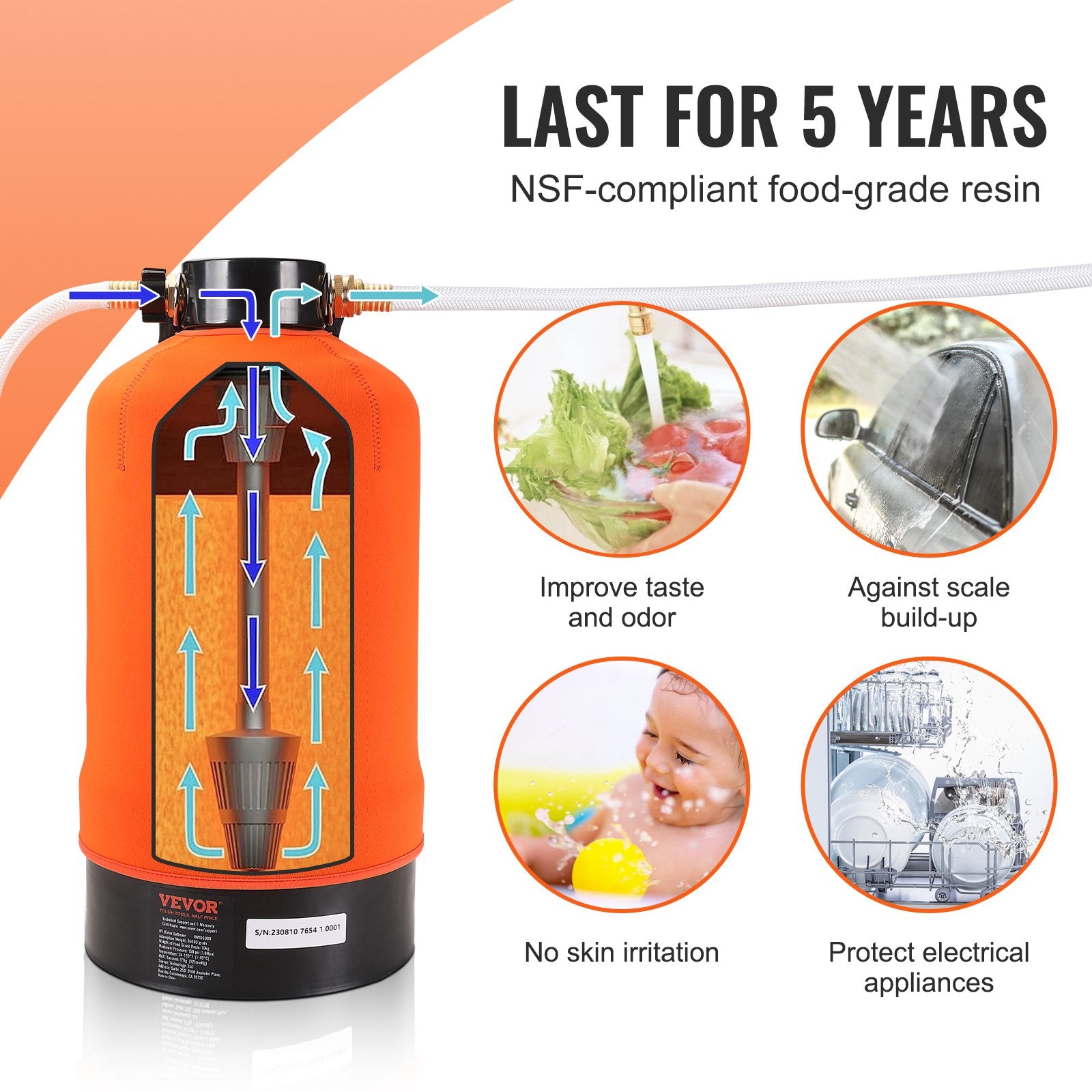 RV Water Softener, 16,000 Grain — view 4