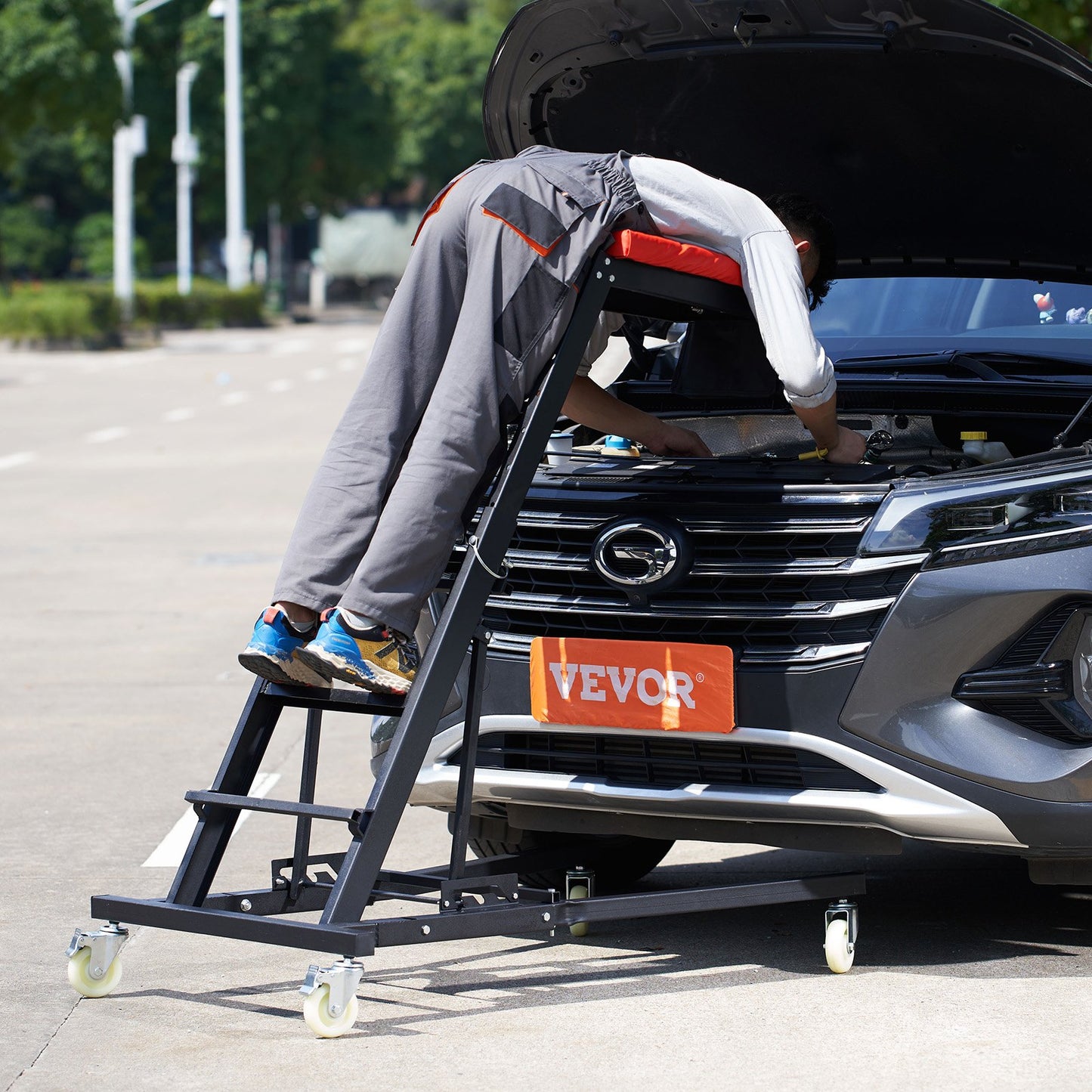 Automotive Topside Creeper, with Adjustable — view 9
