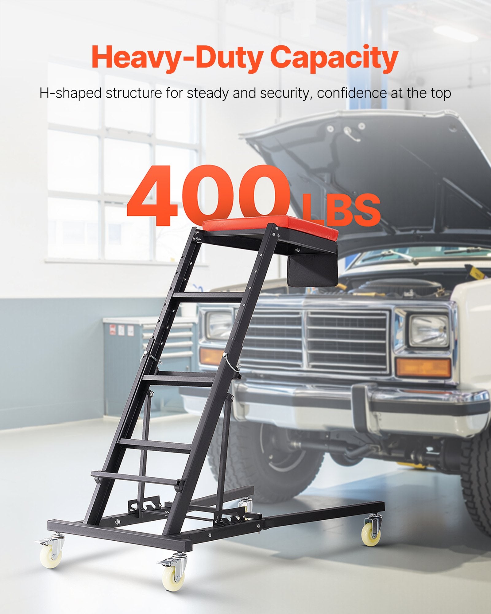 Automotive Topside Creeper, Engine Creeper — view 3