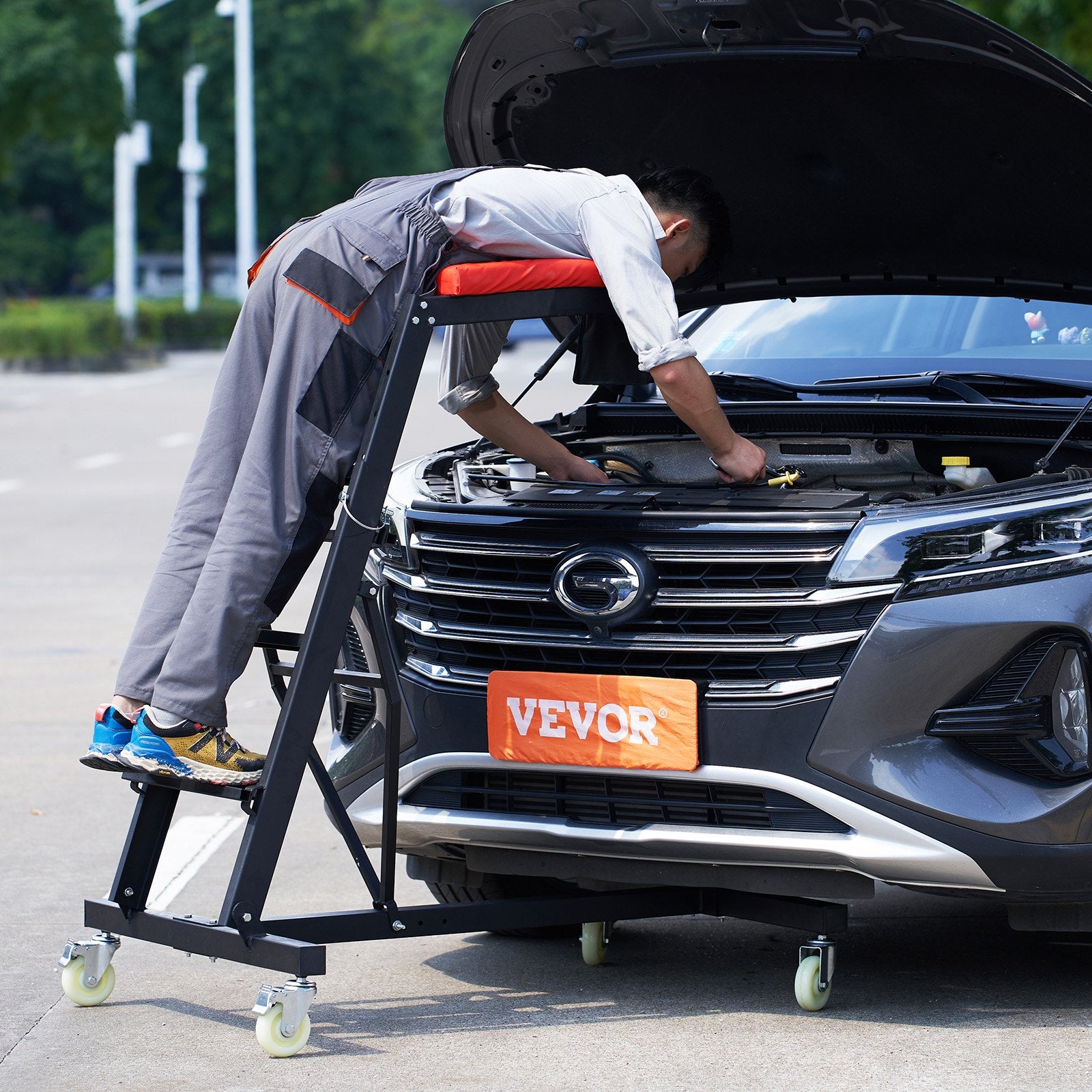 Automotive Topside Creeper with Adjustable Height — view 9