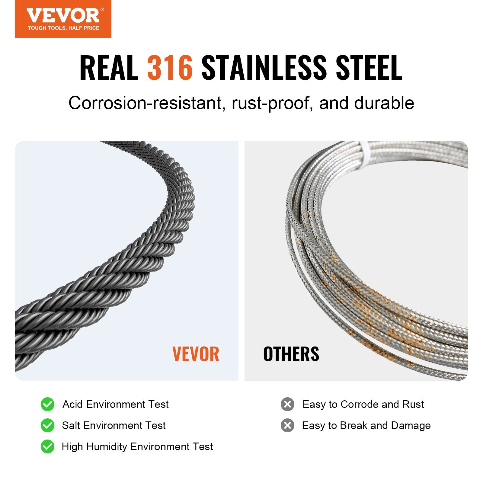 T316 Stainless Steel Cable 3.18mm — view 3
