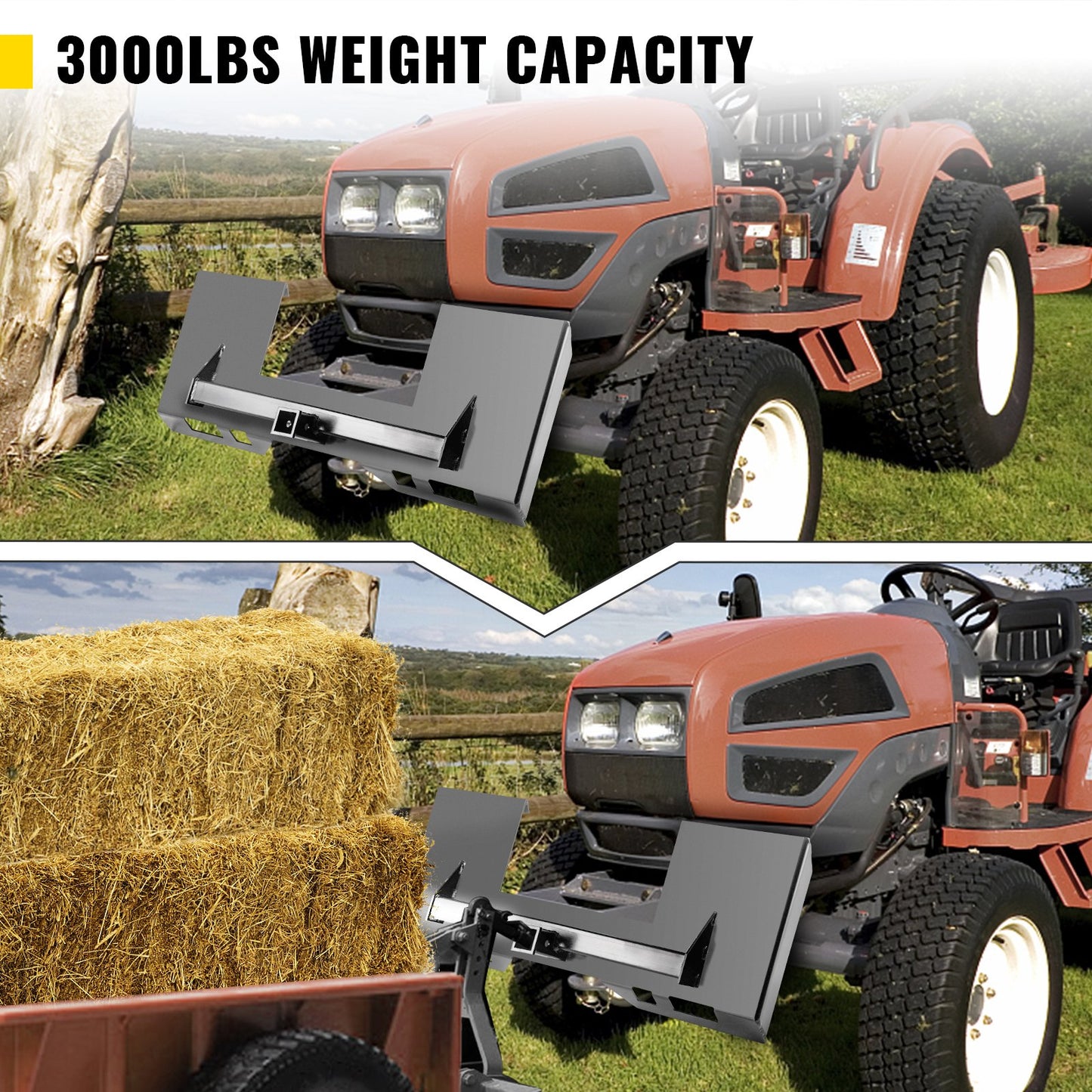 Universal Skid Steer Mount Plate — view 4