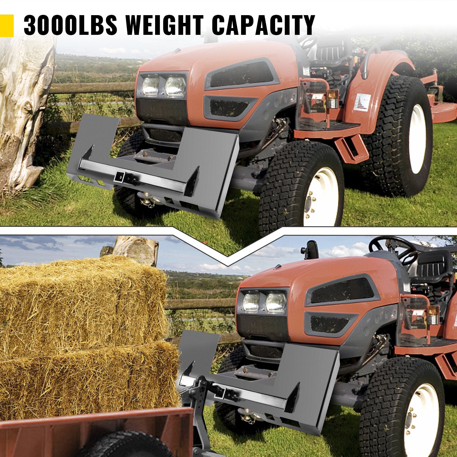 Universal Skid Steer Mount Plate — view 4