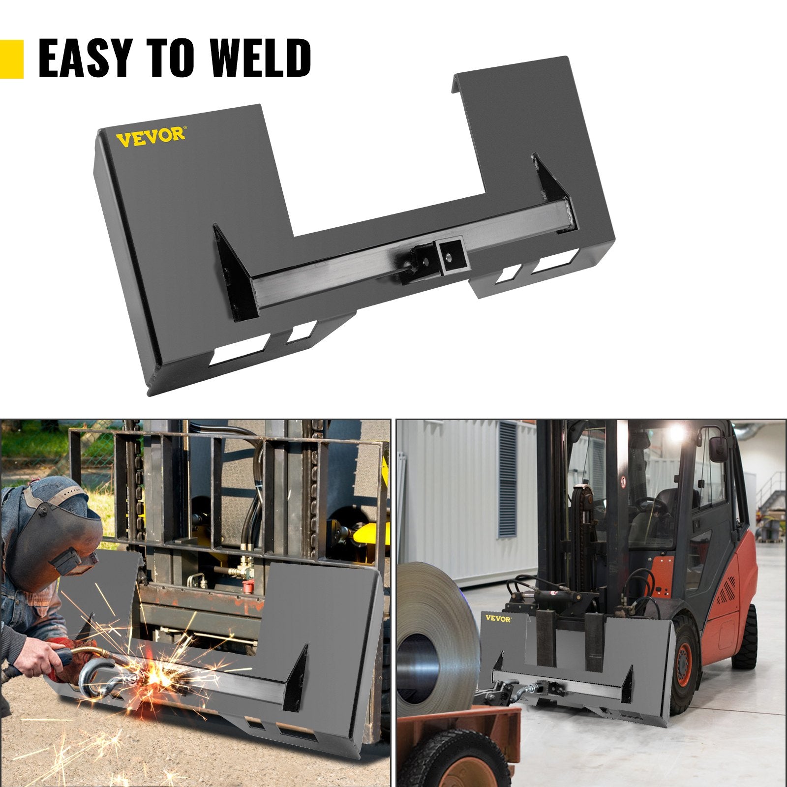 Universal Skid Steer Mount Plate — view 6