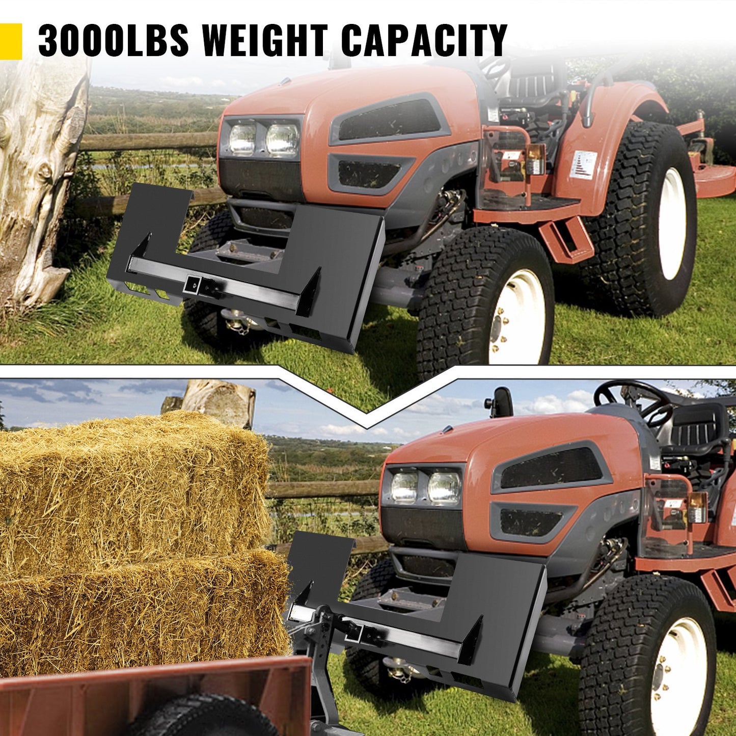 Universal Skid Steer Mount Plate — view 4