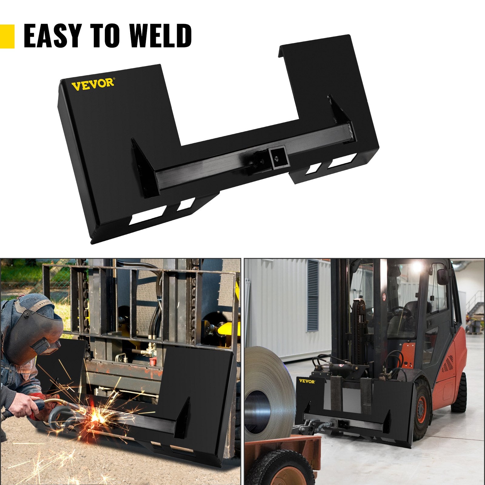 Universal Skid Steer Mount Plate — view 6