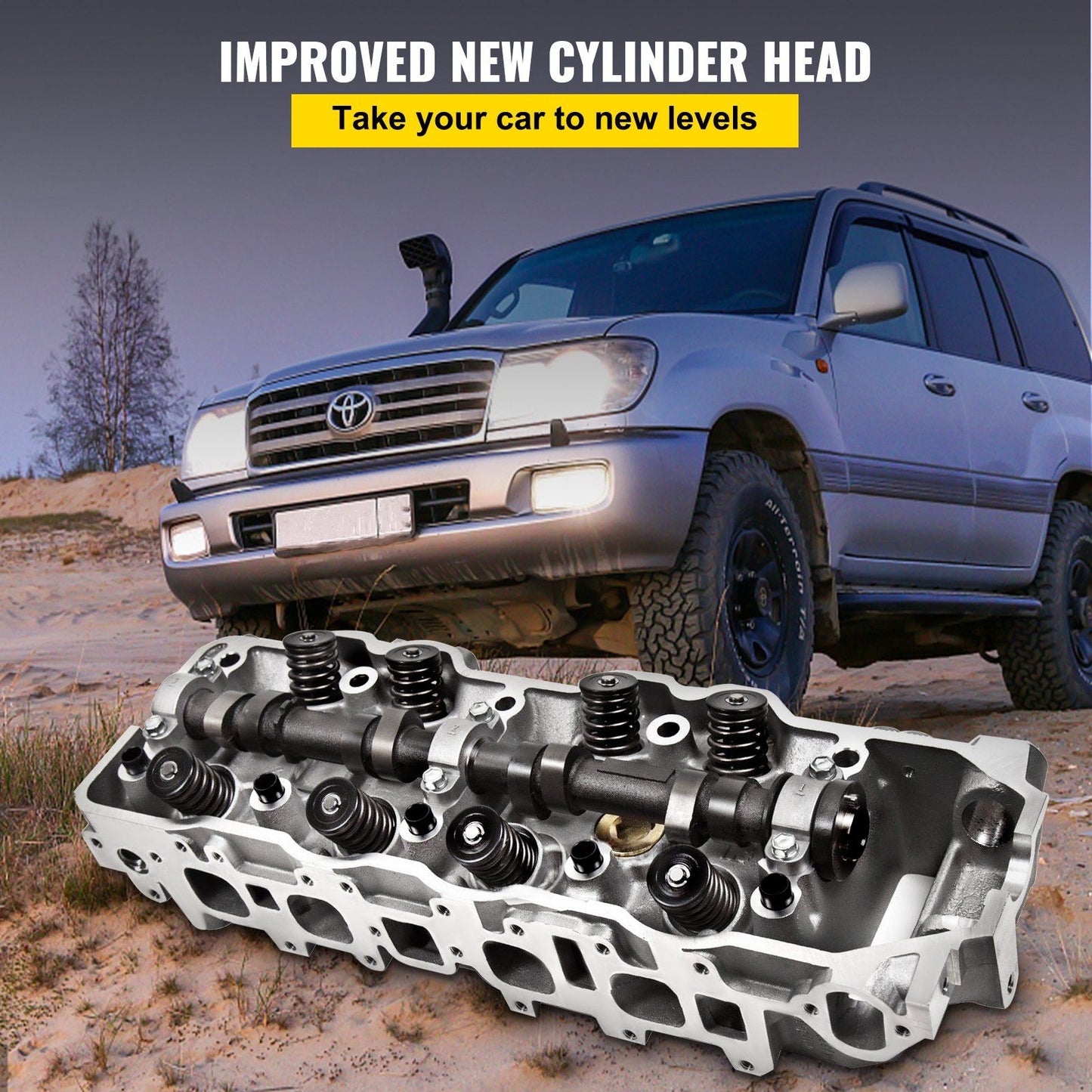 Cylinder Head Fit For Toyota 4 Runner — view 3