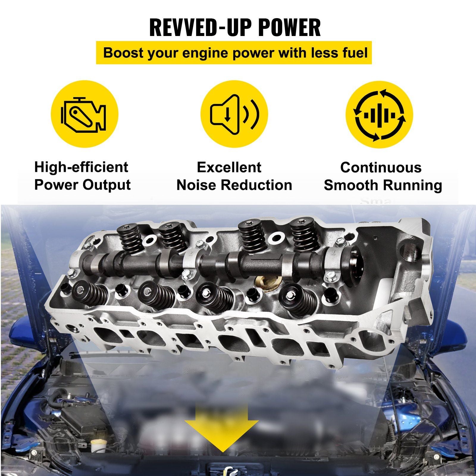 Cylinder Head Fit For Toyota 4 Runner — view 6