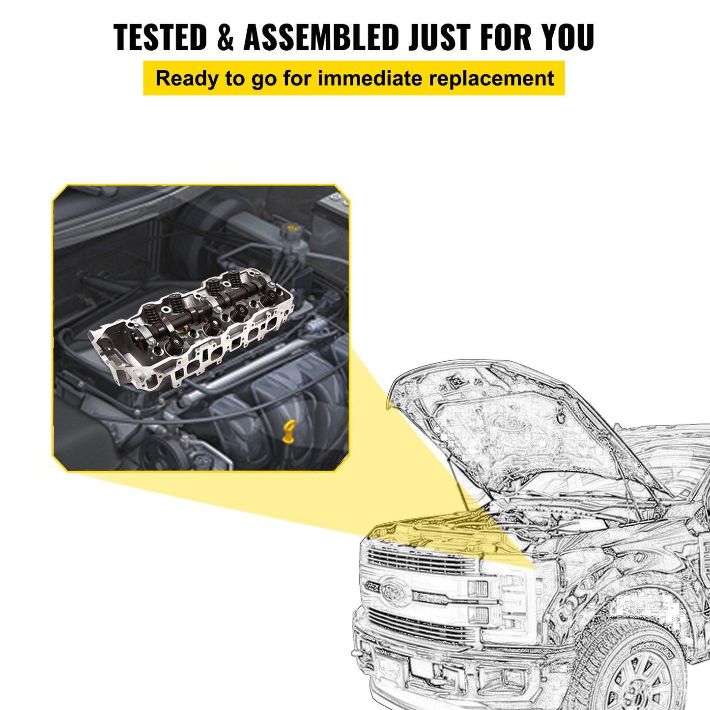 Cylinder Head Fit For Toyota 4 Runner — view 7
