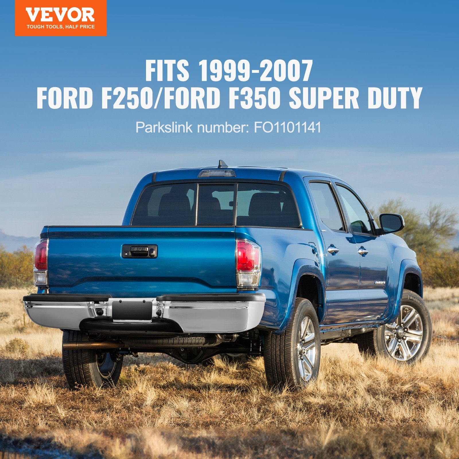 Rear Step Bumper Steel Bumper — view 3