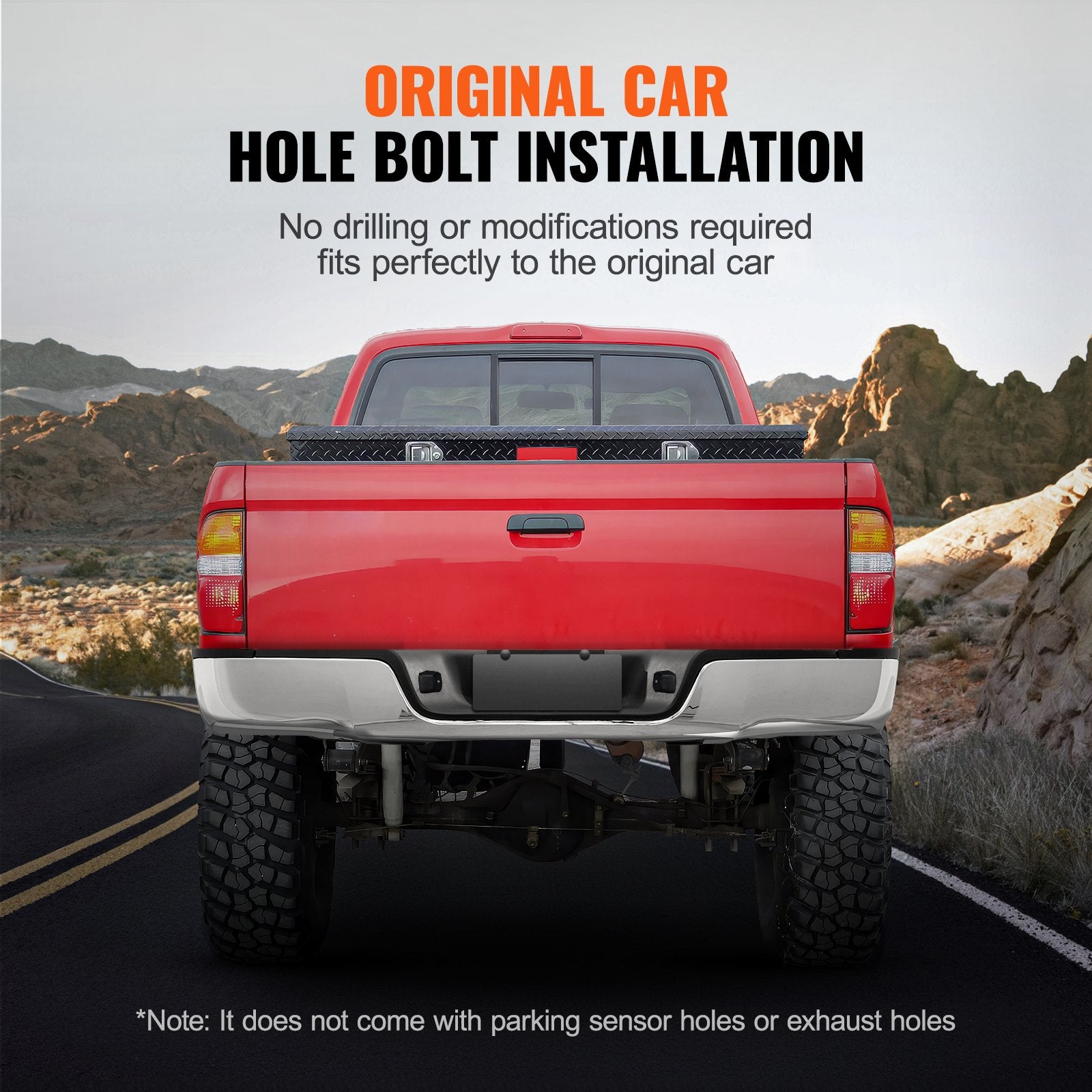 Rear Step Bumper Chrome Steel — view 4