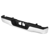 Rear Step Bumper Chrome Steel — view 10