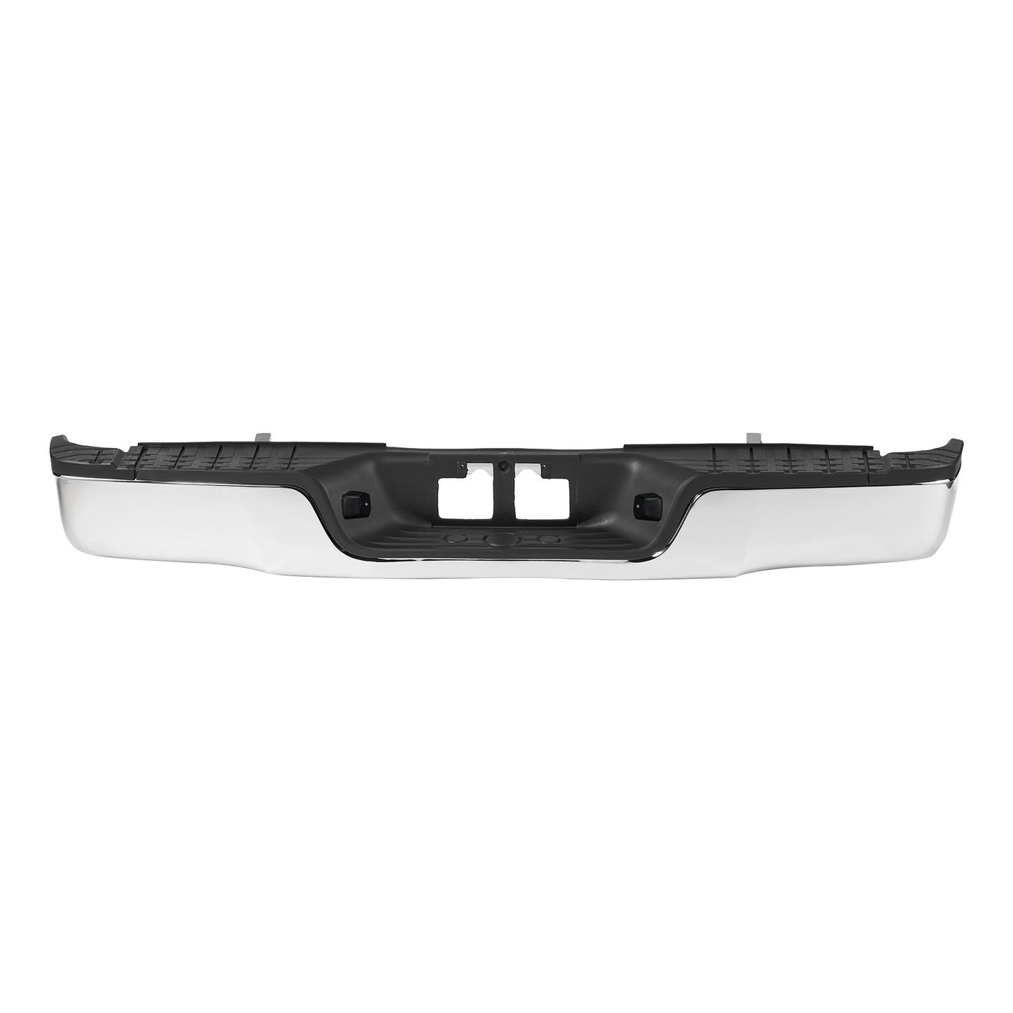 Rear Step Bumper Chrome Steel — view 12