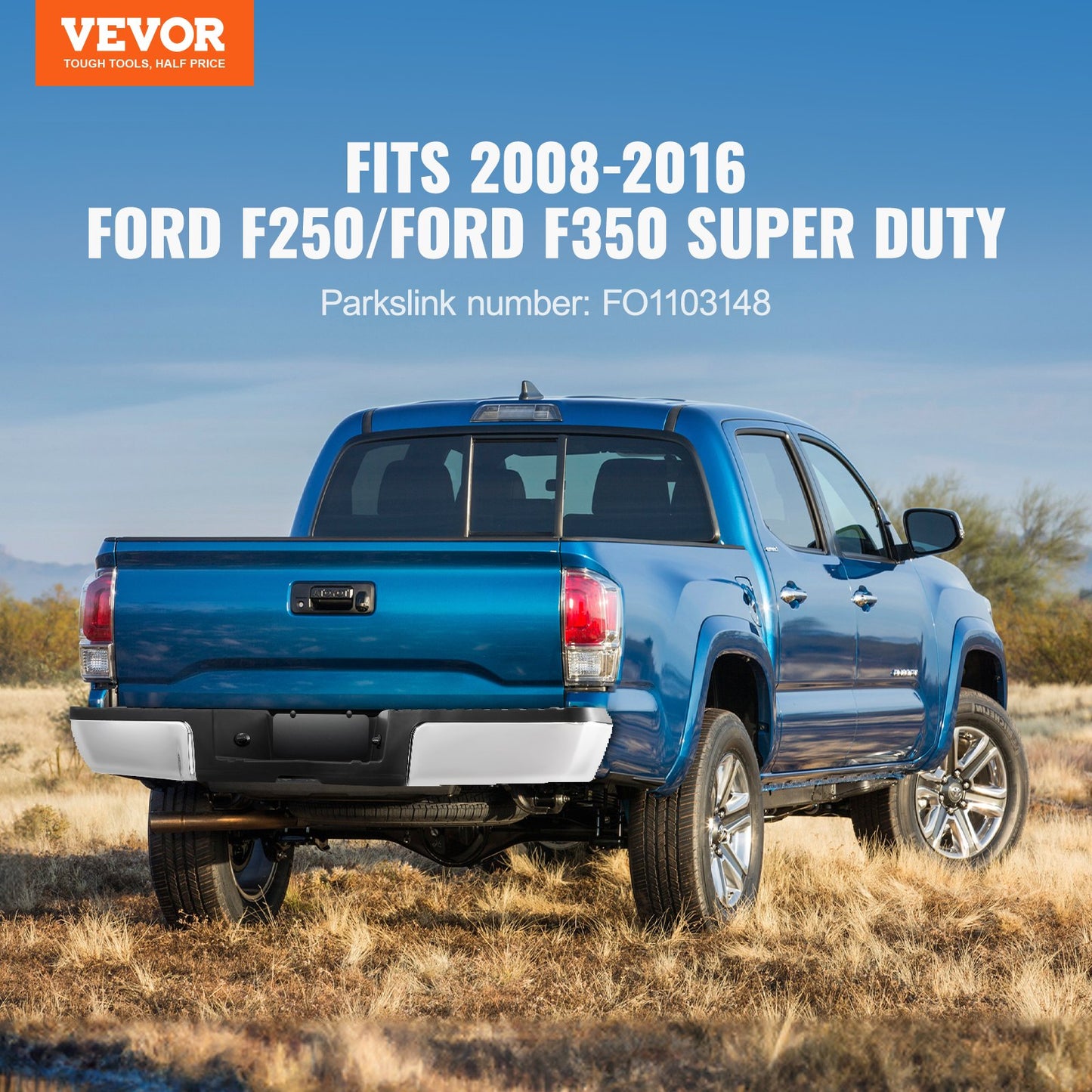 Rear Step Bumper Steel Bumper — view 3
