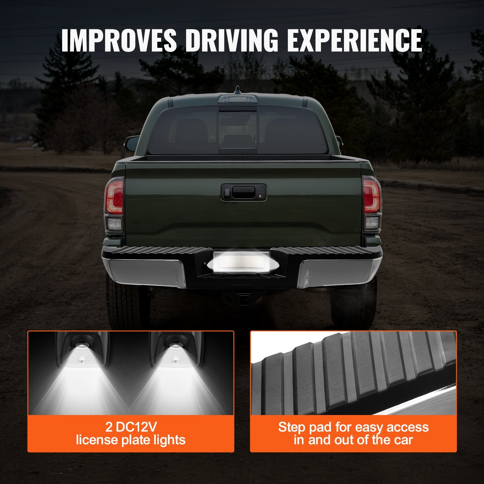 Rear Step Bumper Steel Bumper — view 7