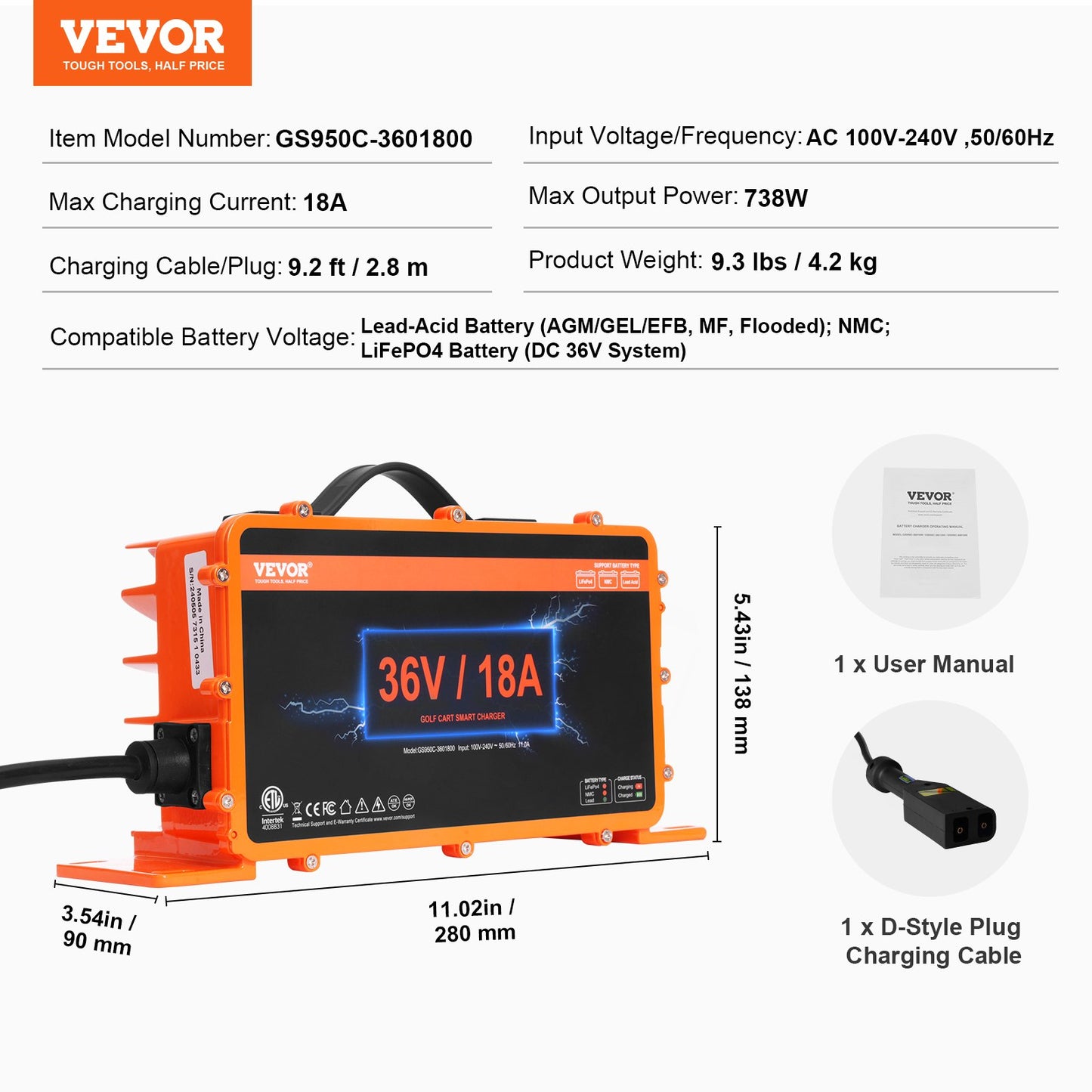 18 AMP Golf Cart Smart — view 8