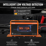 12 AMP Golf Cart Smart Battery — view 6