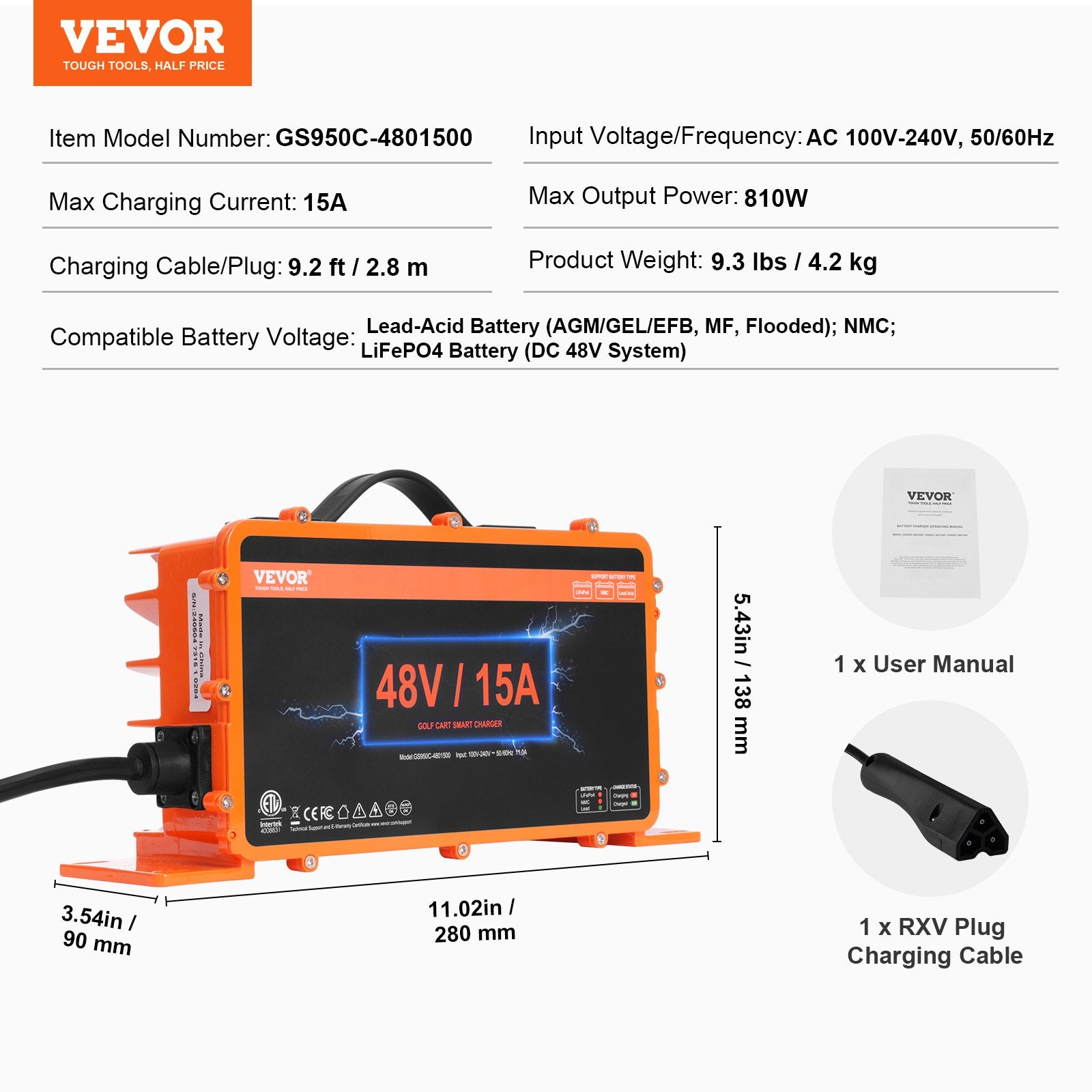 15 AMP Golf Cart Smart Battery — view 8
