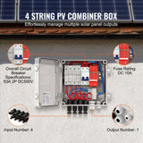 Solar PV Combiner Box 4 String — view 4