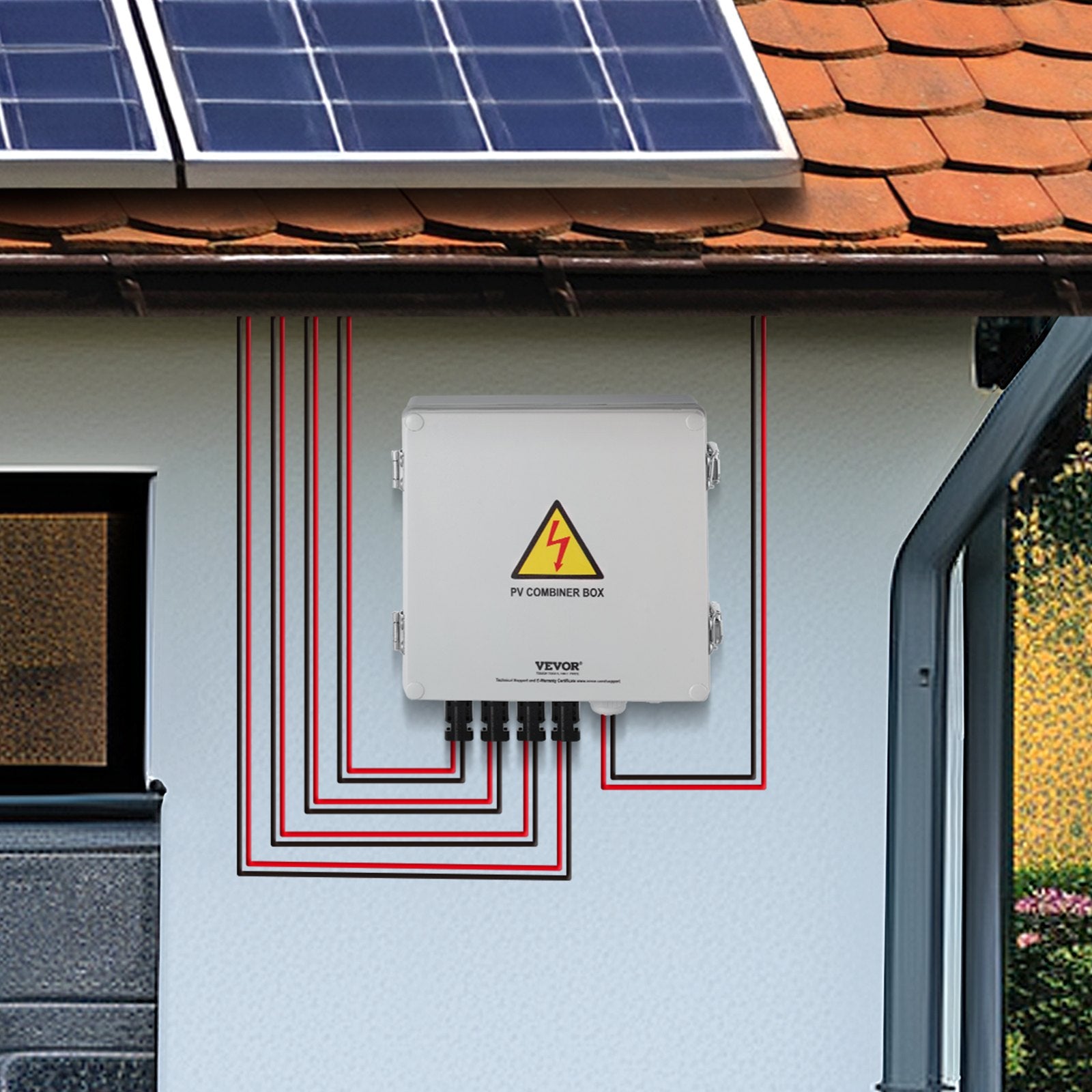 Solar PV Combiner Box 4 String — view 9