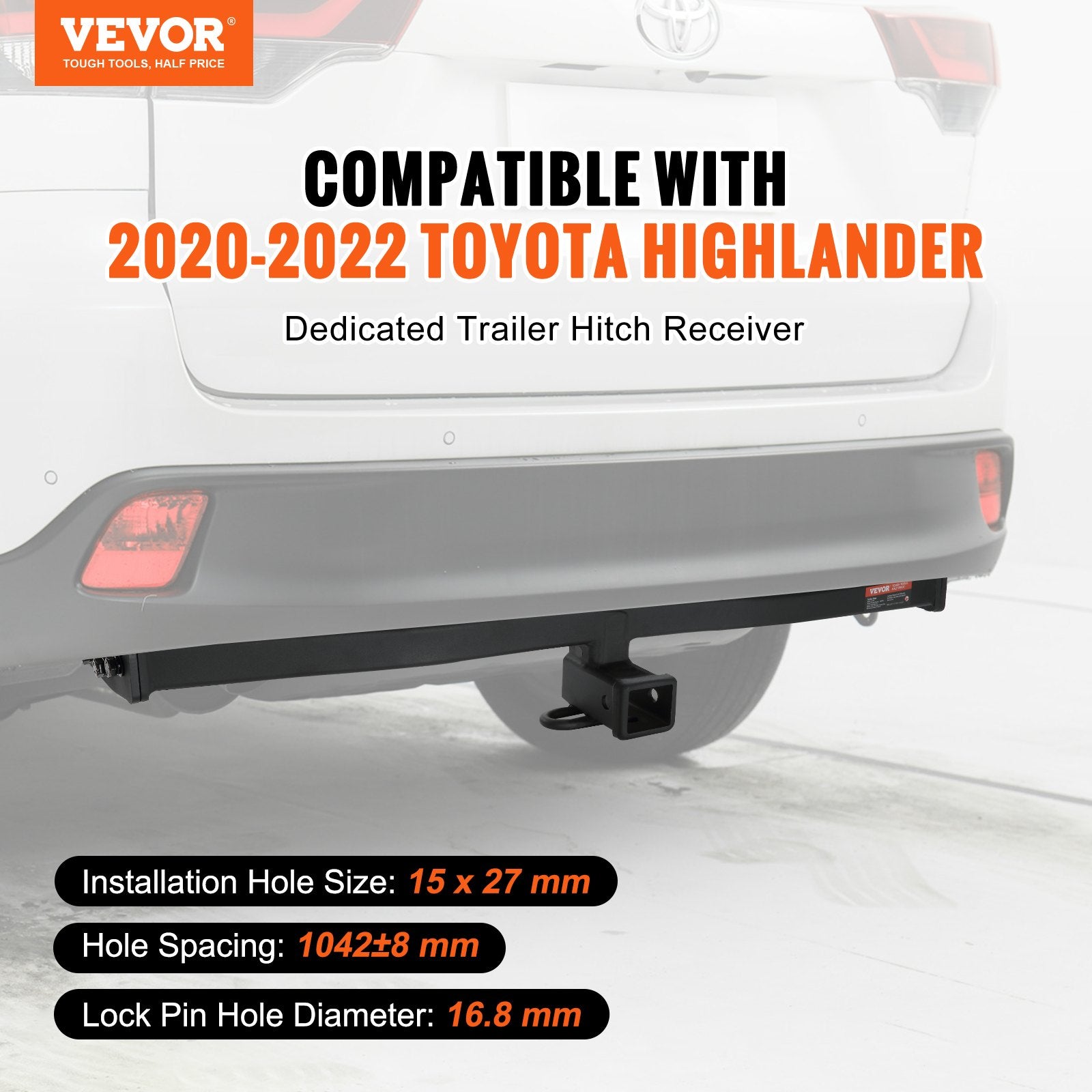 Class 3 Trailer Hitch, 2-Inch — view 3