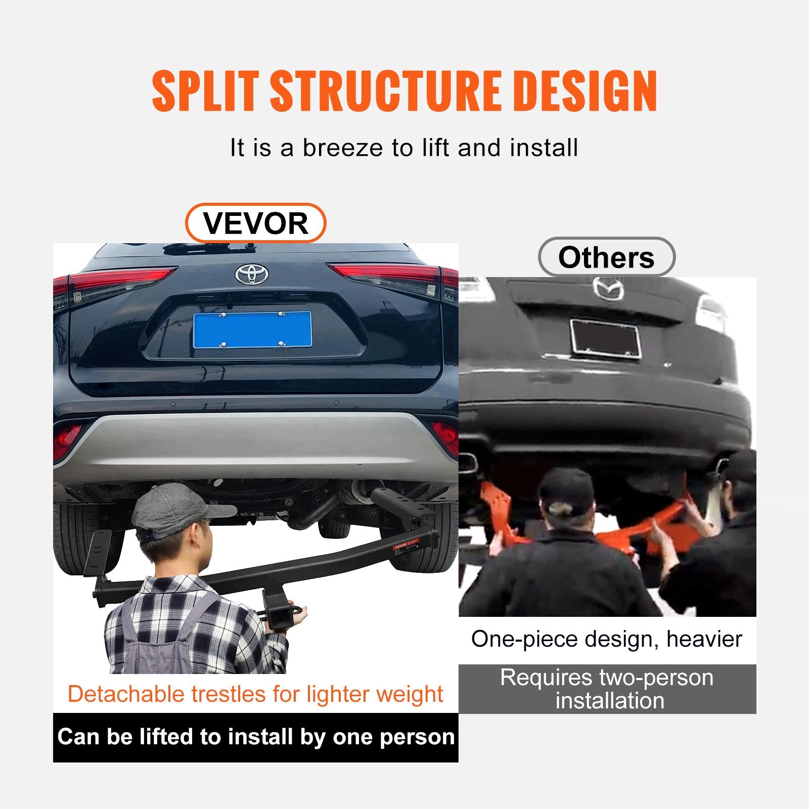 Class 3 Trailer Hitch, 2-Inch — view 4