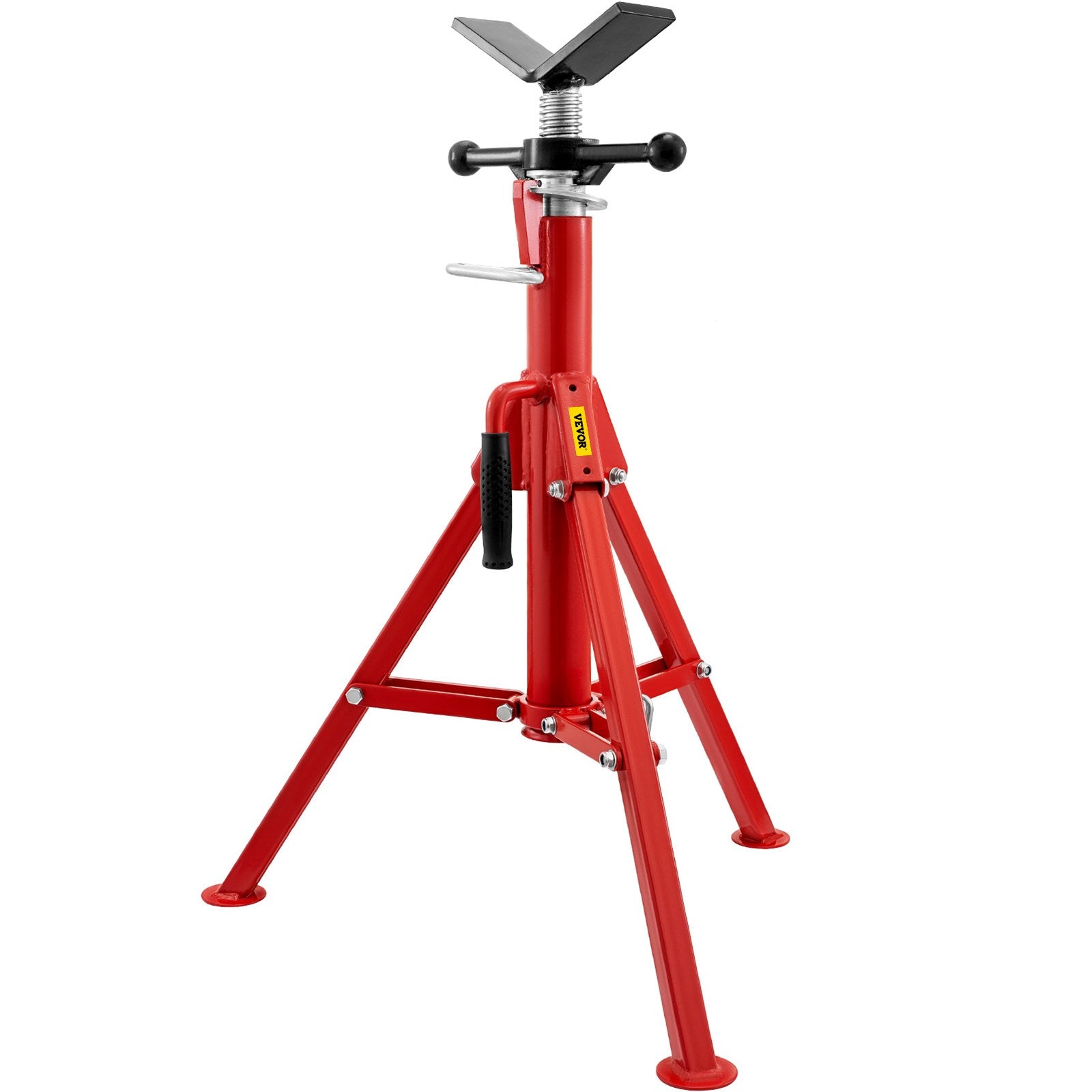 Pipe Jack Stand V-Head Foldable — view 2