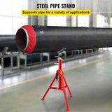 Pipe Jack Stand V-Head Foldable — view 3
