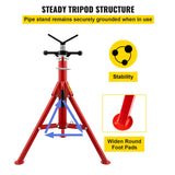 Pipe Jack Stand V-Head Foldable — view 7