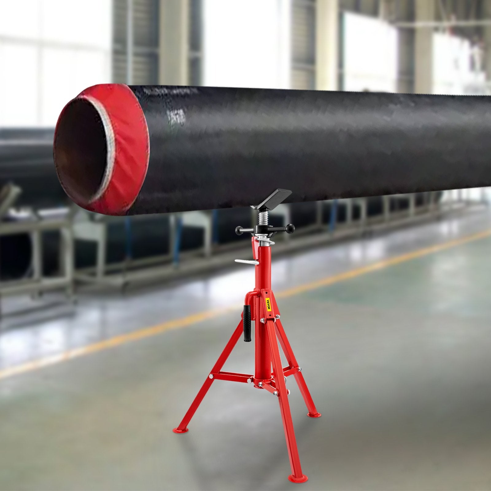Pipe Jack Stand V-Head Foldable — view 9