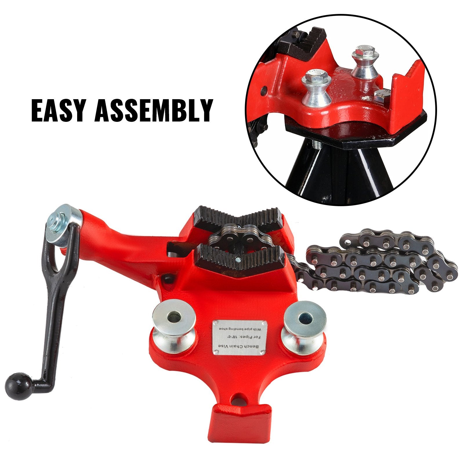 Screw Bench Chain Vice For — view 7