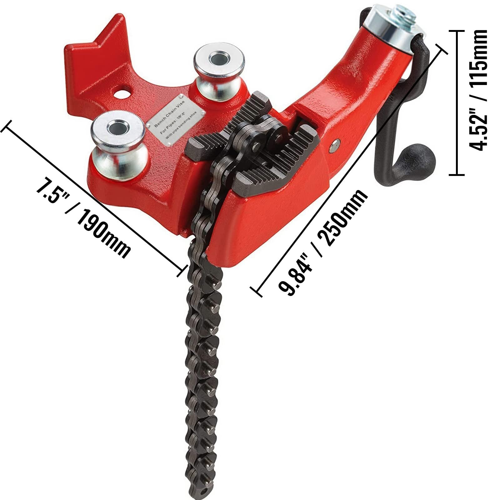 Screw Bench Chain Vice For — view 9