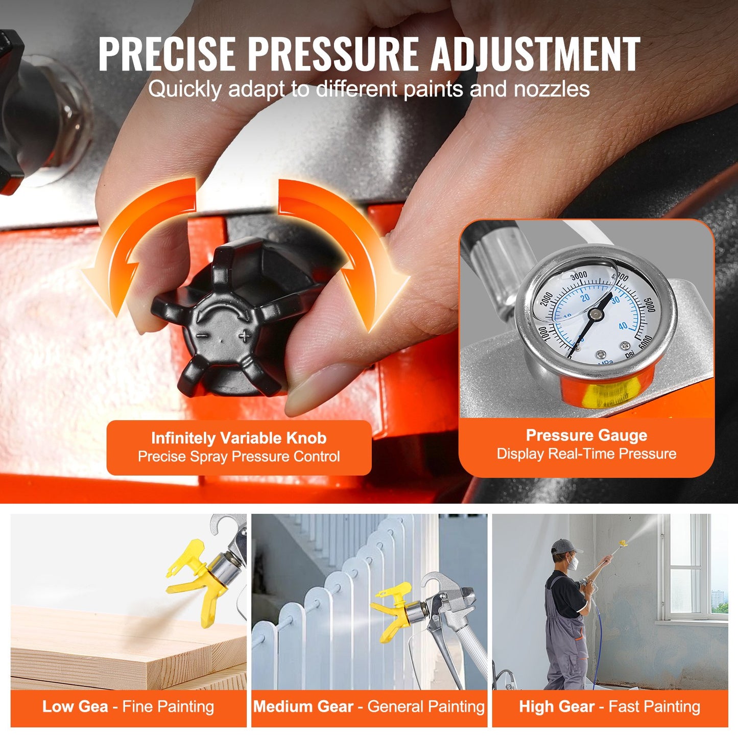 Cart Airless Paint Sprayer Diaphragm Paint — view 5