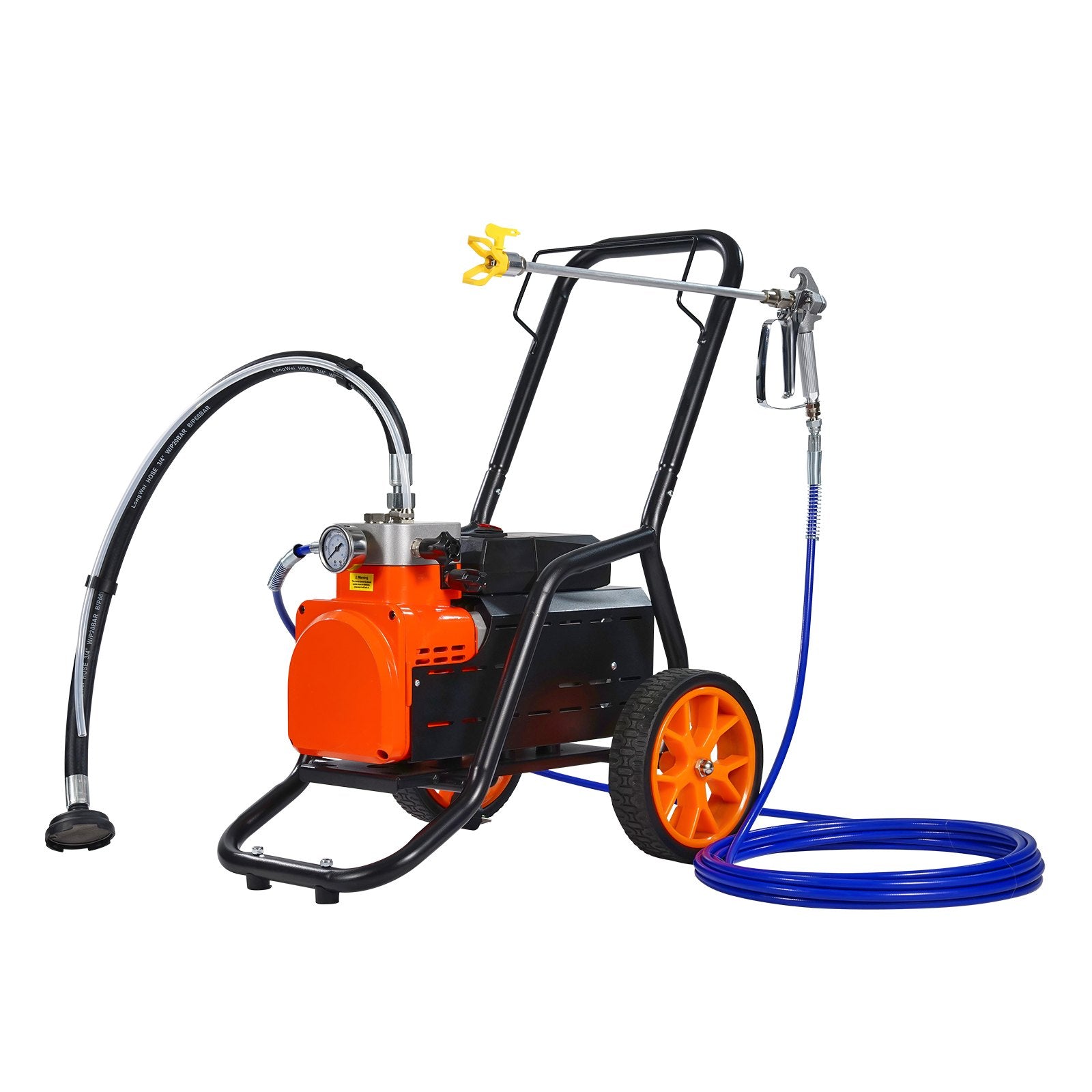 Cart Airless Paint Sprayer Diaphragm Paint — view 10