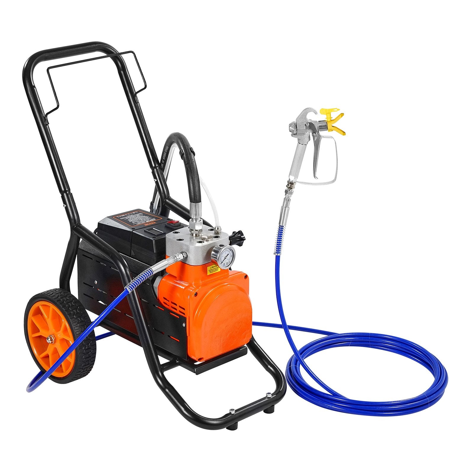 Cart Airless Paint Sprayer Diaphragm Paint — view 11