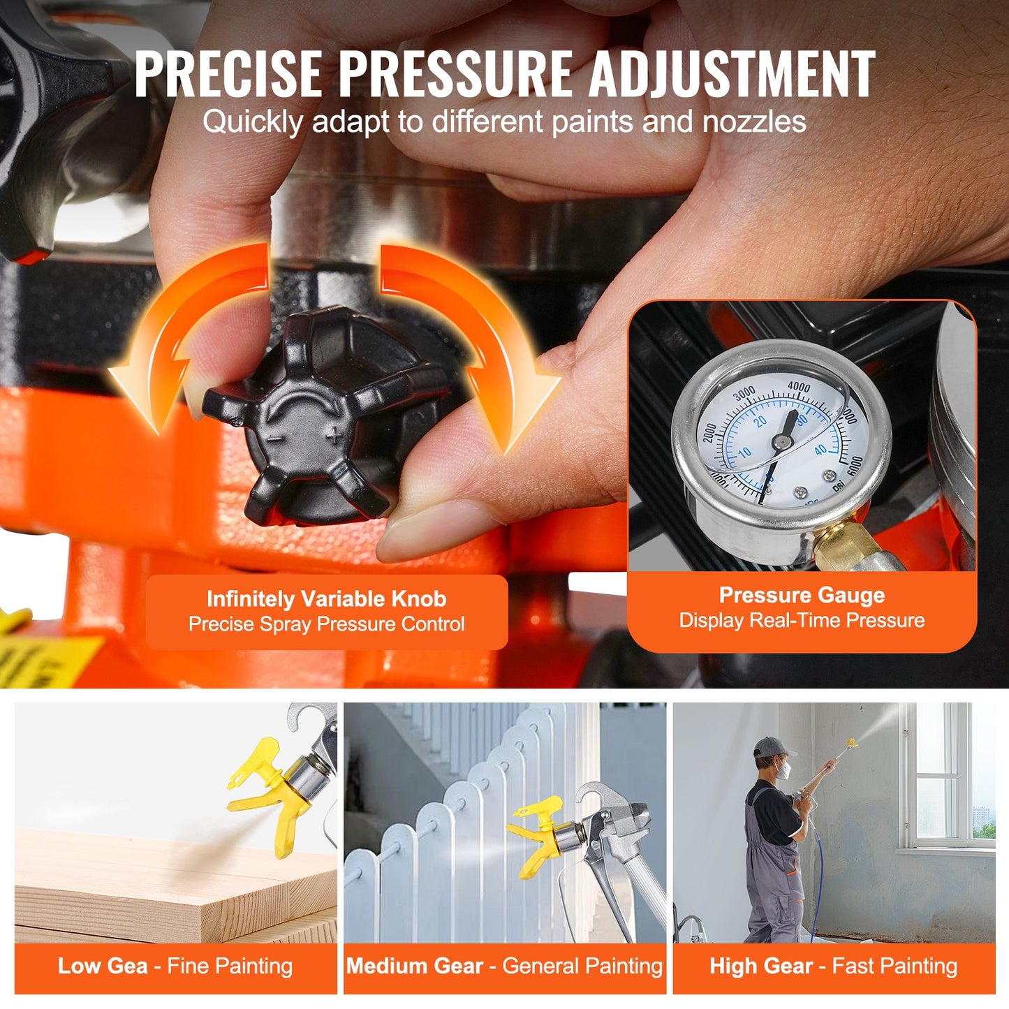 Cart Airless Paint Sprayer Diaphragm — view 5