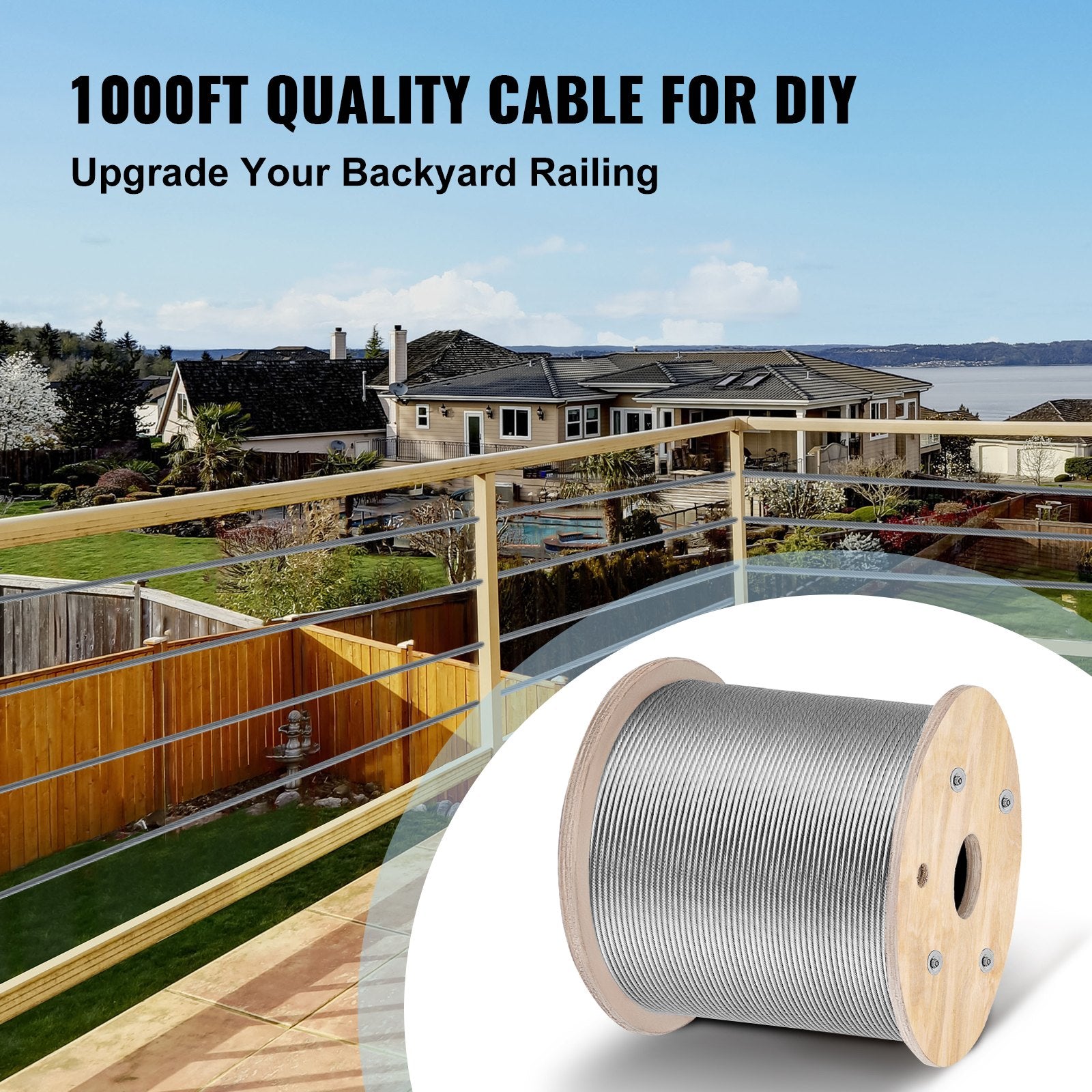 Stainless Steel Cable Railing 3/16 — view 3