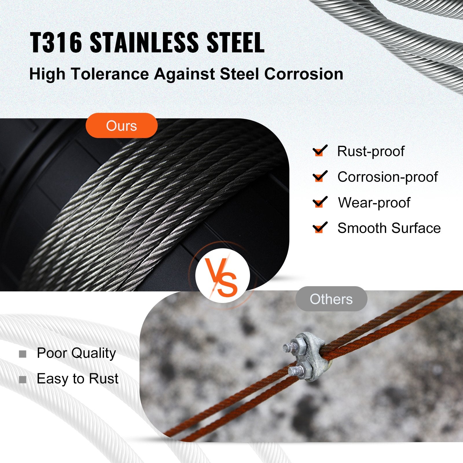 Stainless Steel Cable Railing 3/16 — view 4