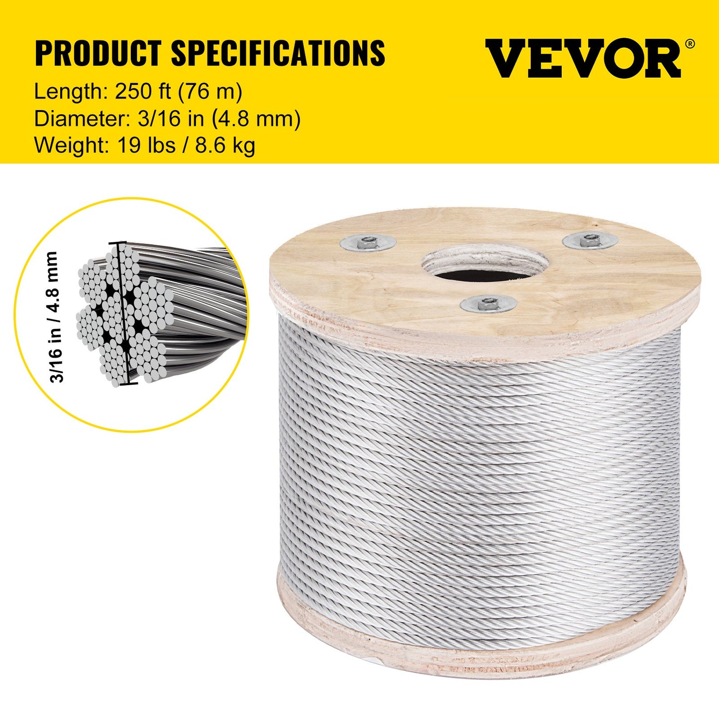 304 Stainless Steel Wire Rope — view 8