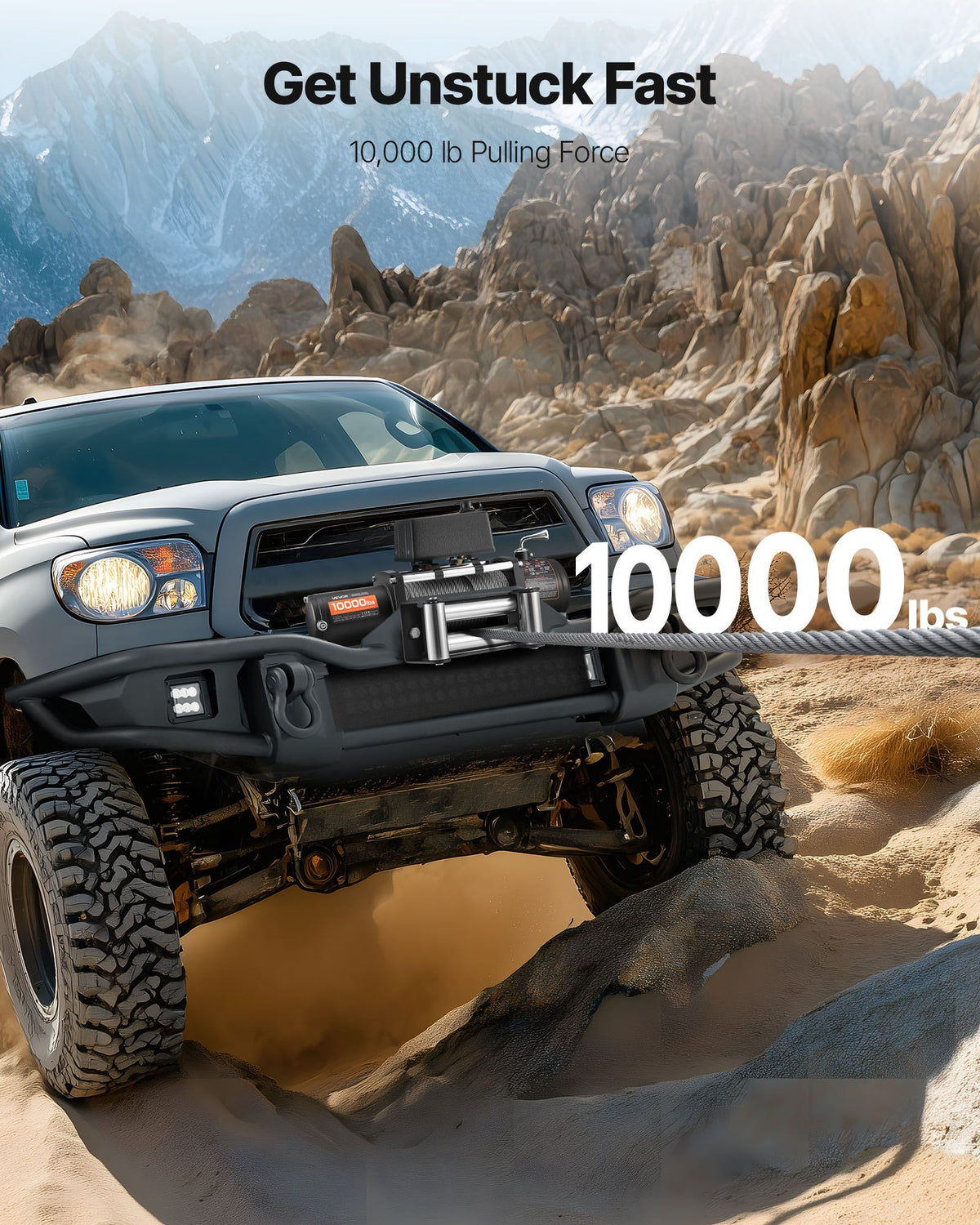 Electric Winch 4500 kg Load Capacity — view 3