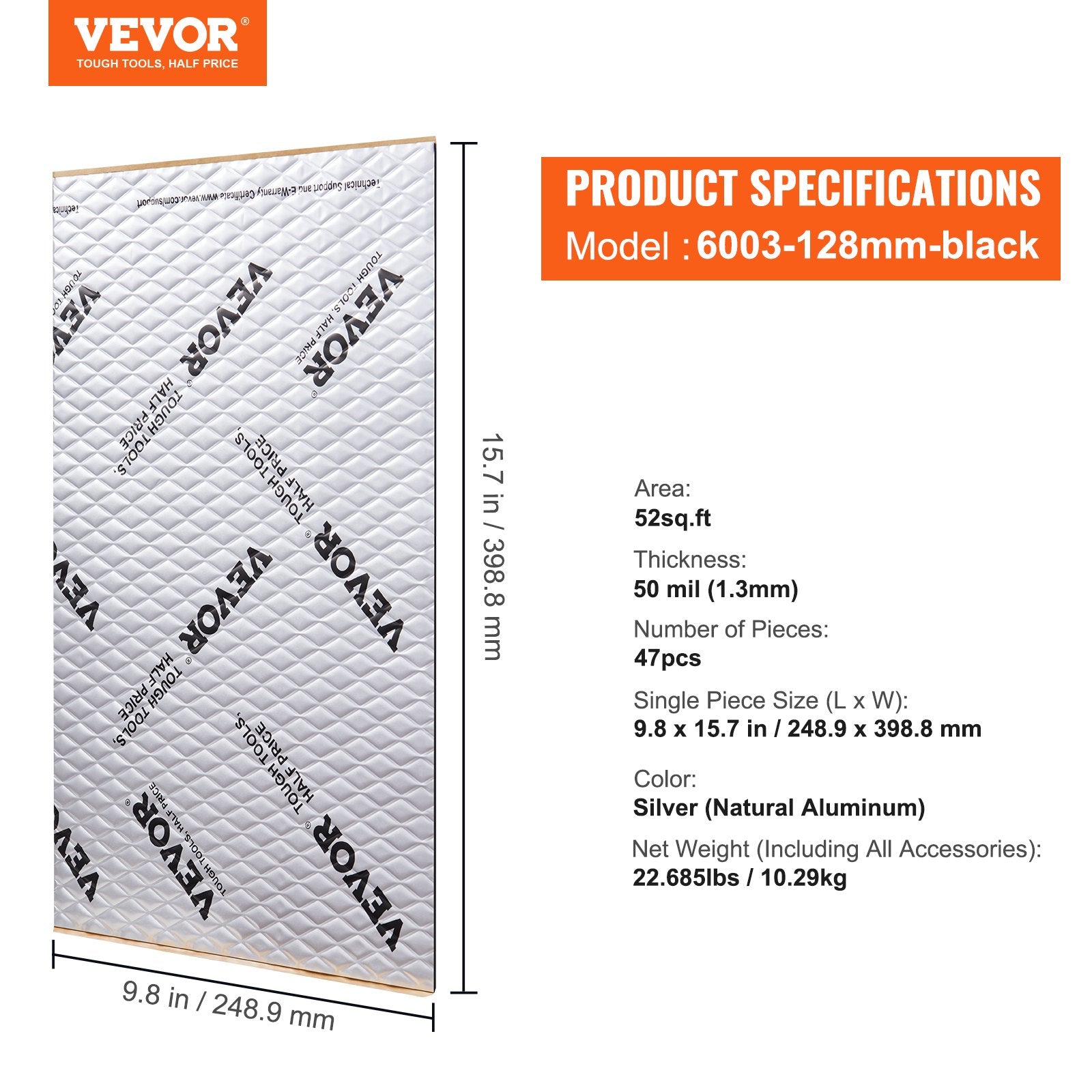 Car Sound Deadening Mat, 50 — view 8