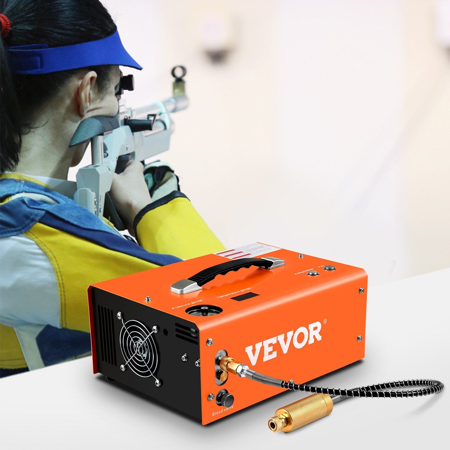 PCP Air Compressor Pump 12V 4500PSI Auto — view 9