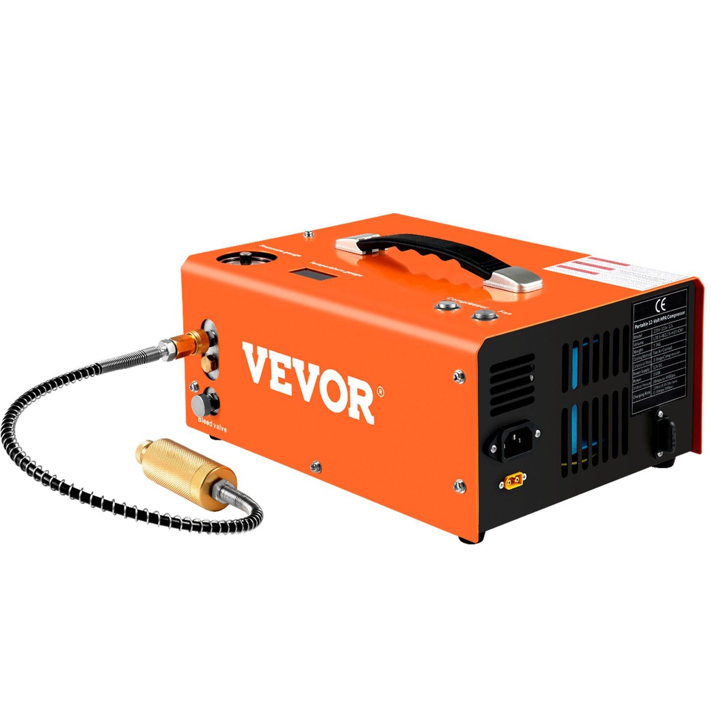 PCP Air Compressor Pump 12V 4500PSI Auto — view 10