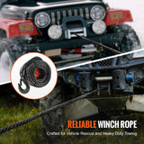 Synthetic winch rope 9.5 mm x 30.5 m — view 7