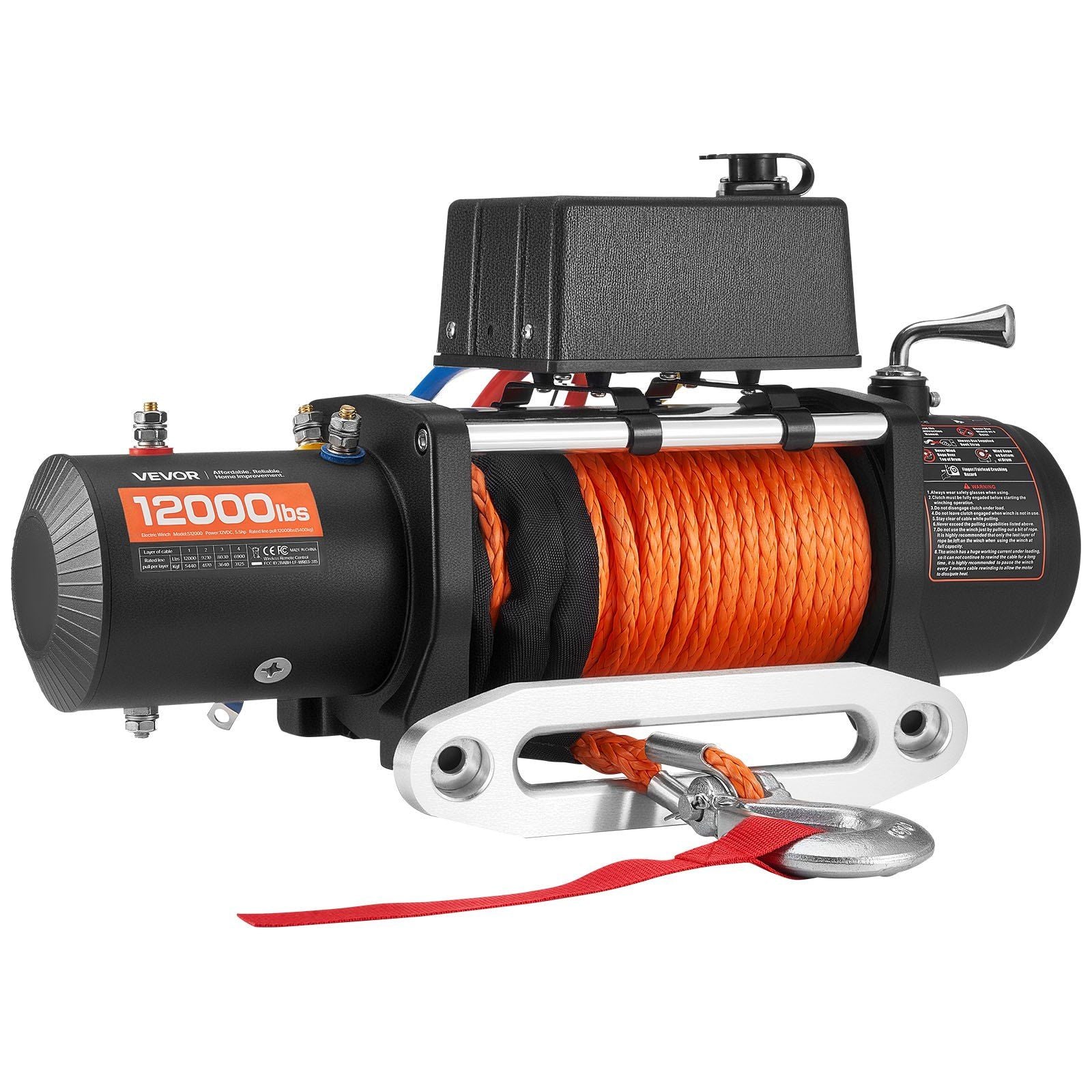 Electric Winch 5400 kg Load Capacity — view 11