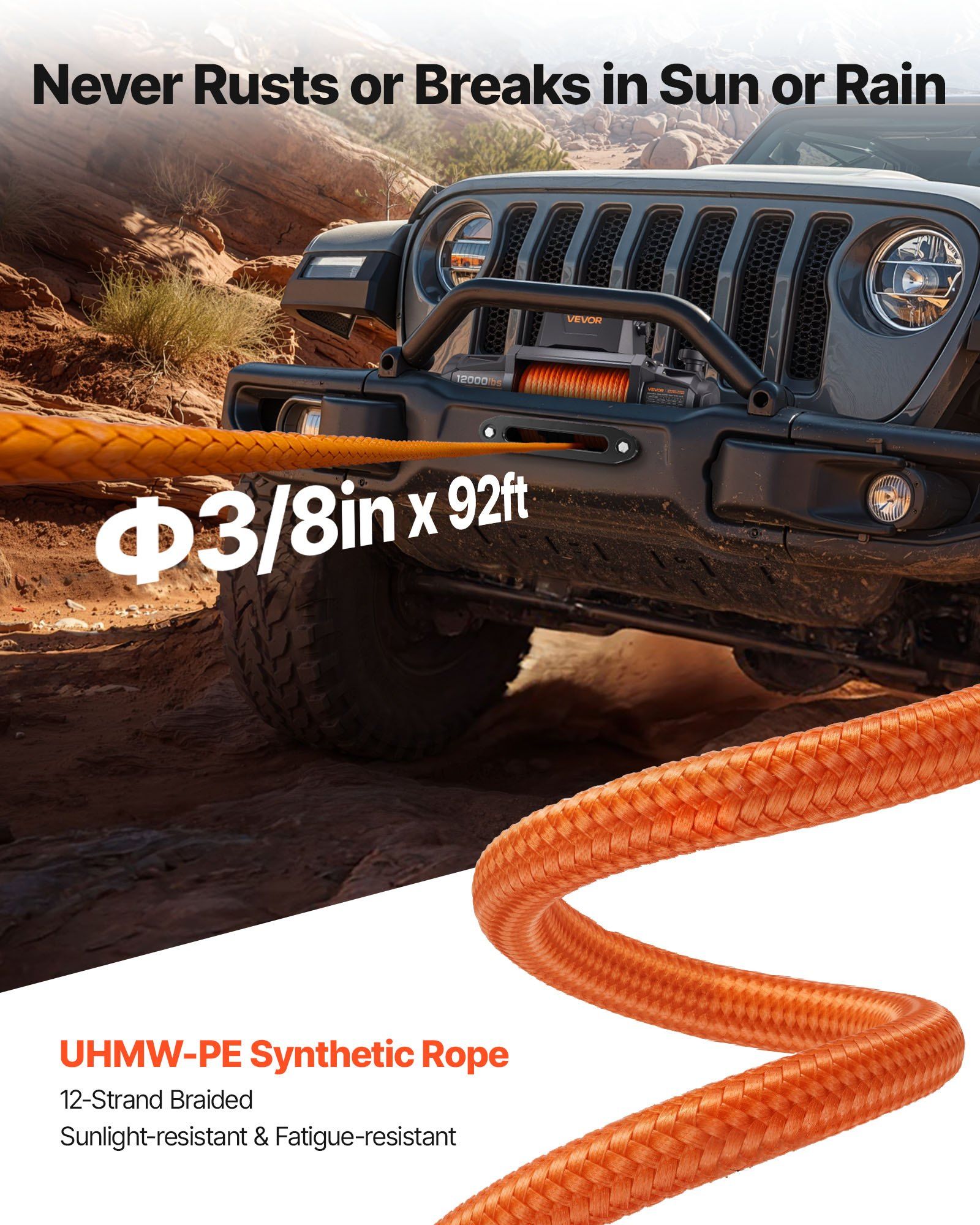 Electric Winch 5400 kg Load Capacity — view 5